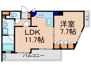 ベラジオ京都清水（７０３）の物件間取画像